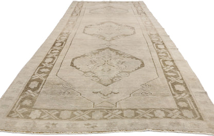5 x 12 Vintage Turkish Oushak Rug 52437
