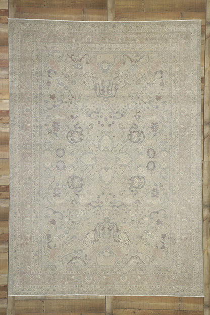 8 x 11 Vintage Turkish Oushak Rug 52438
