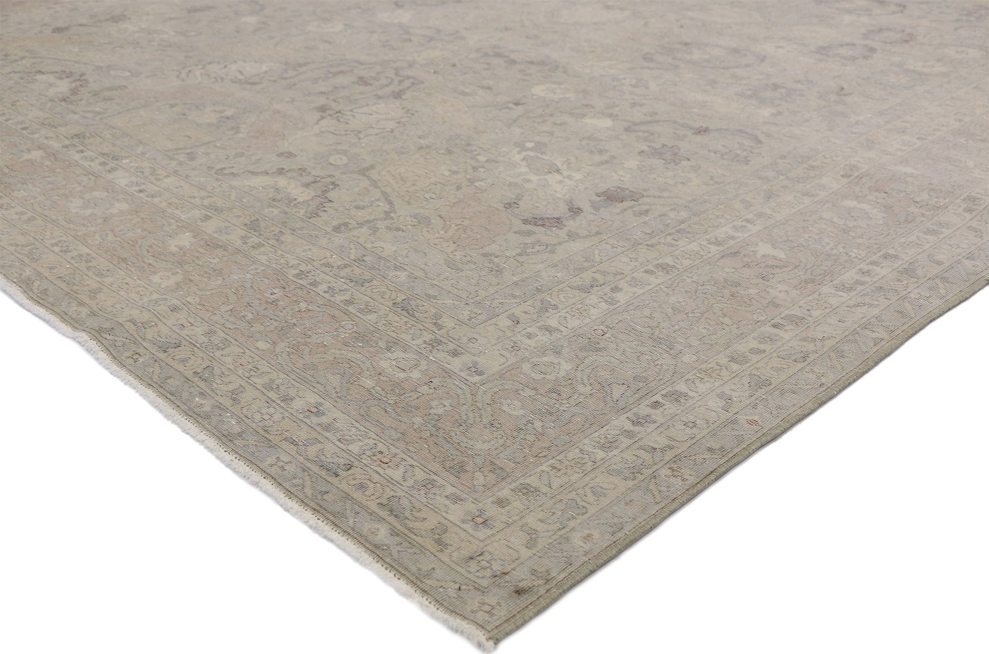 8 x 11 Vintage Turkish Oushak Rug 52438