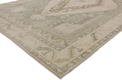 6 x 8 Vintage Oushak Rug 52439