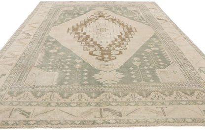6 x 8 Vintage Oushak Rug 52439
