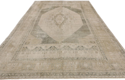 5 x 9 Vintage Turkish Oushak Rug 52441