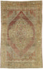 6 x 9 Vintage Turkish Oushak Rug 52443