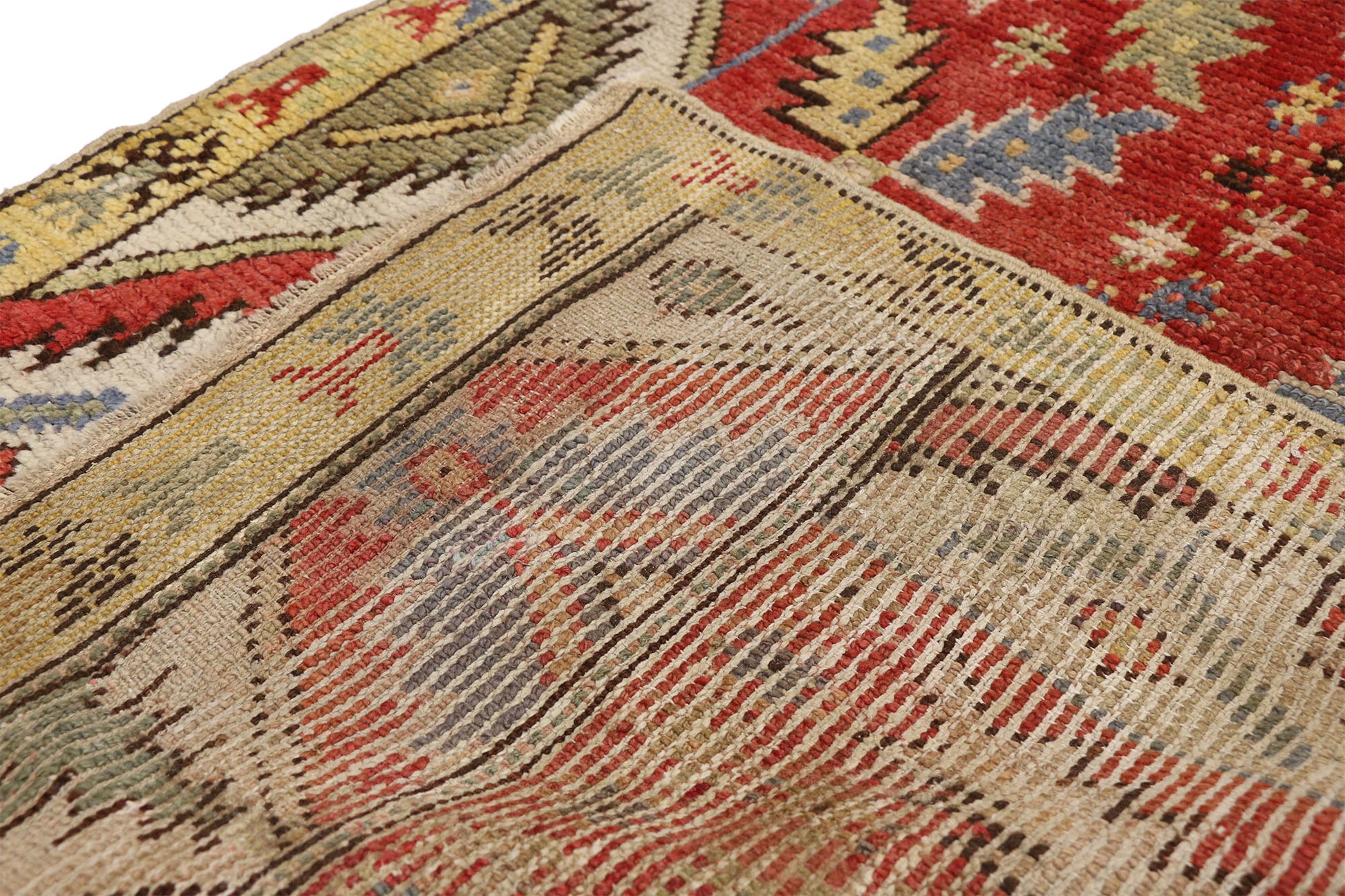 4 x 5 Antique Oushak Rug 52445