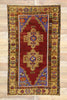 3 x 6 Vintage Red Turkish Oushak Rug 52446