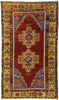 3 x 6 Vintage Red Turkish Oushak Rug 52446