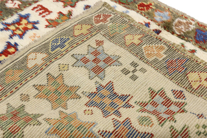 3 x 4 Vintage Turkish Oushak Rug 52447