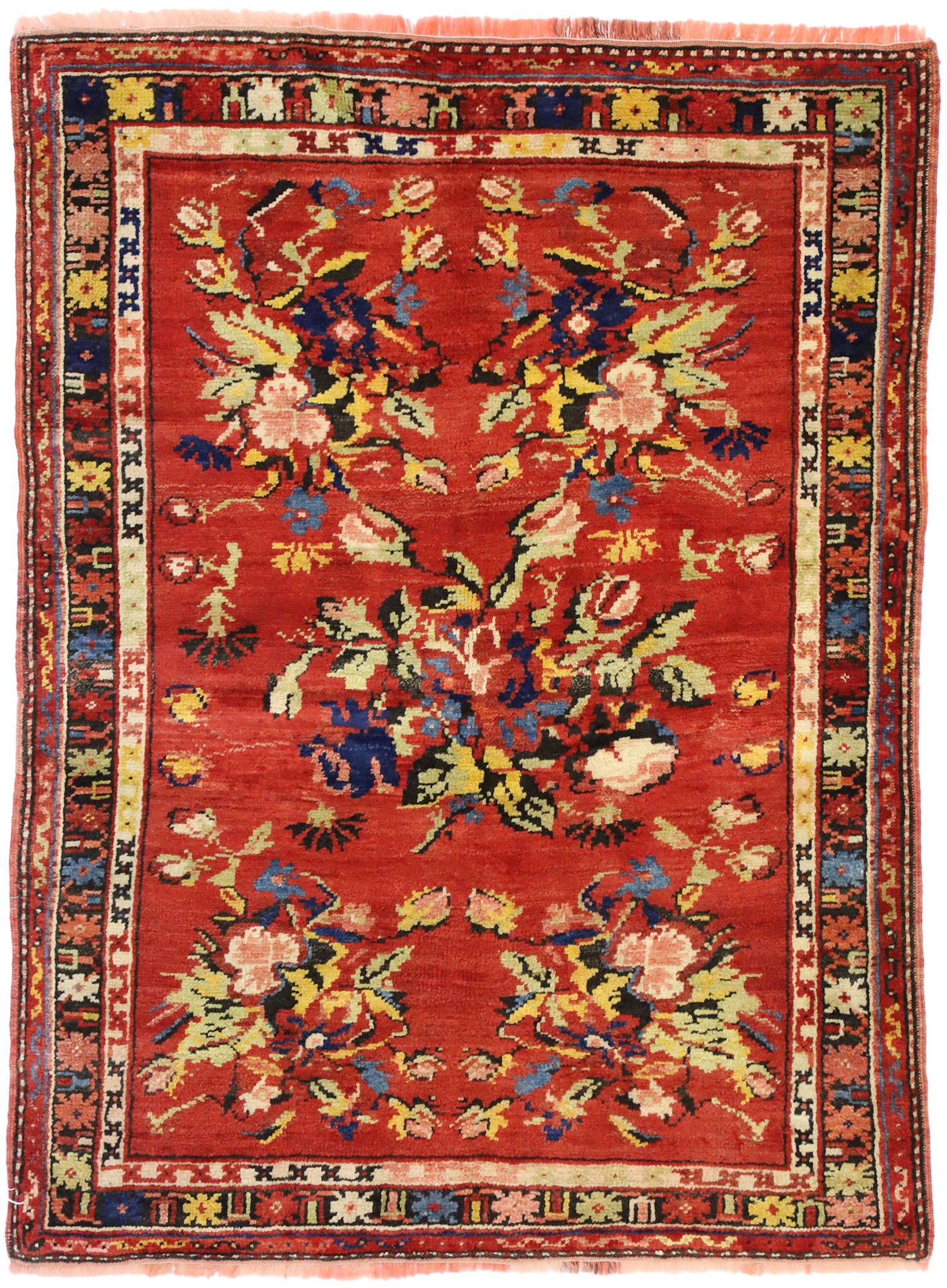 3 x 5 Vintage Oushak Rug 52449