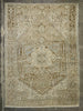 11 x 15 Distressed Antique Persian Heriz Rug 52450