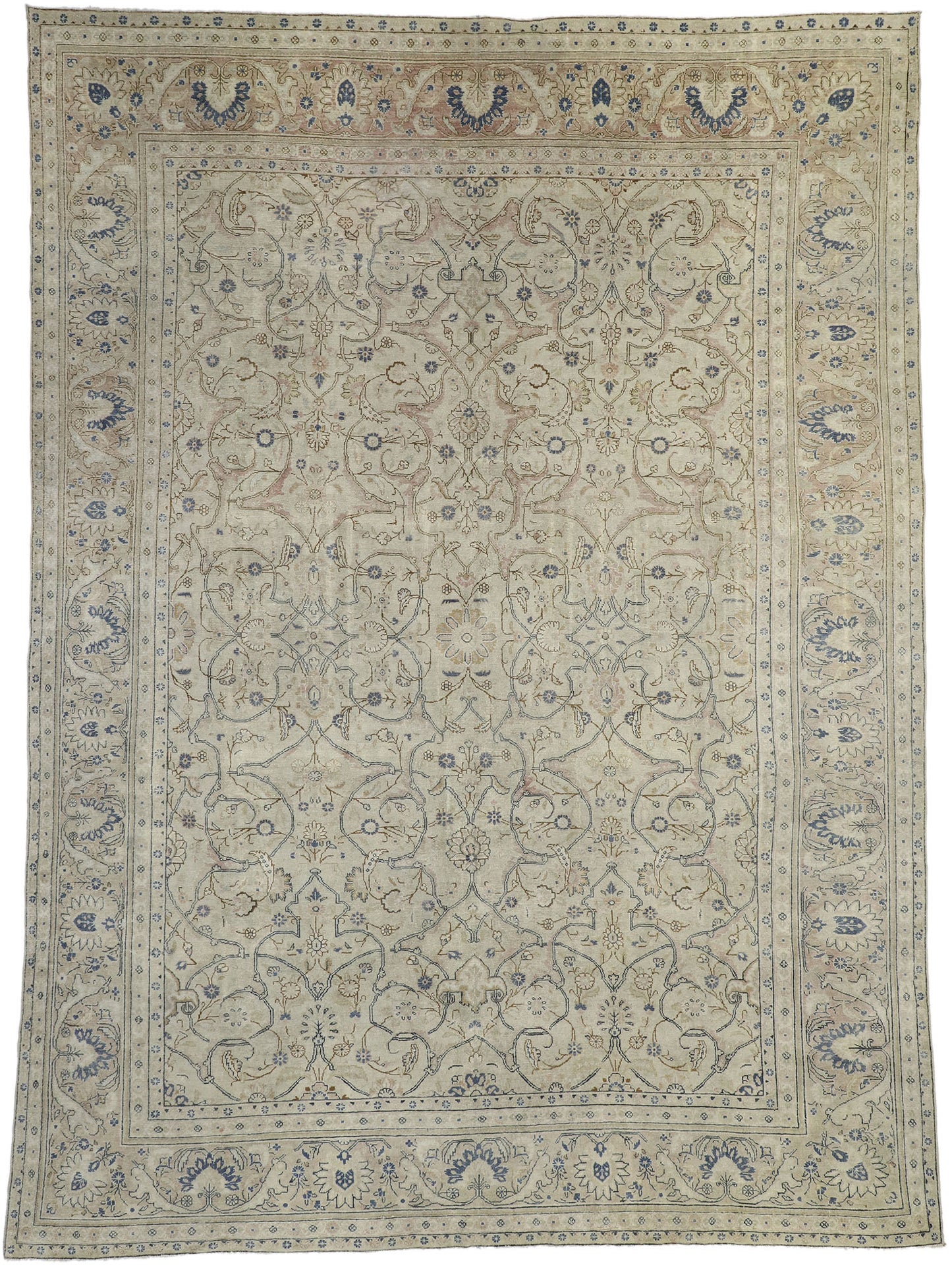 10 x 13 Antique Persian Malayer Rug 52452