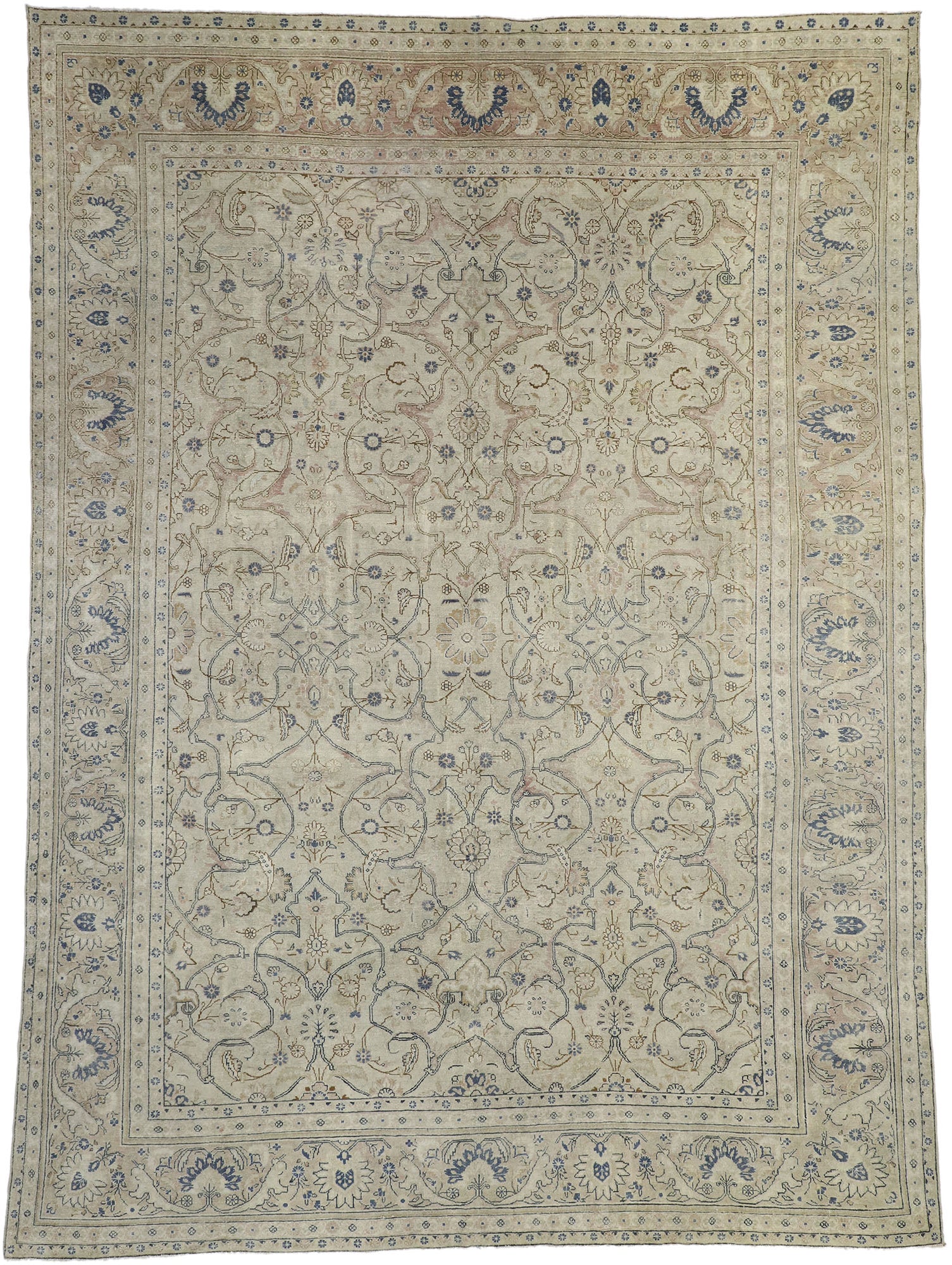 10 x 13 Antique Persian Malayer Rug 52452