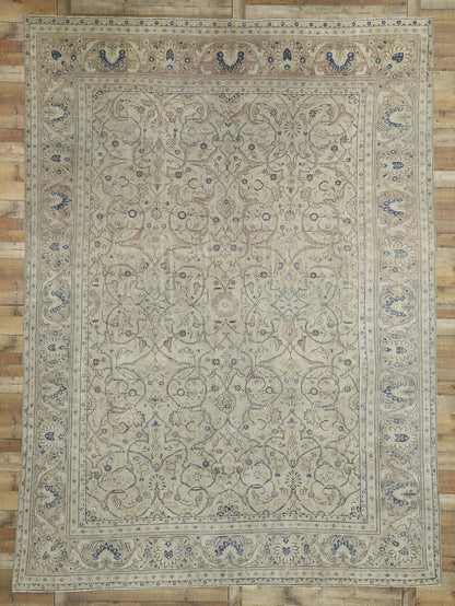10 x 13 Antique Persian Malayer Rug 52452