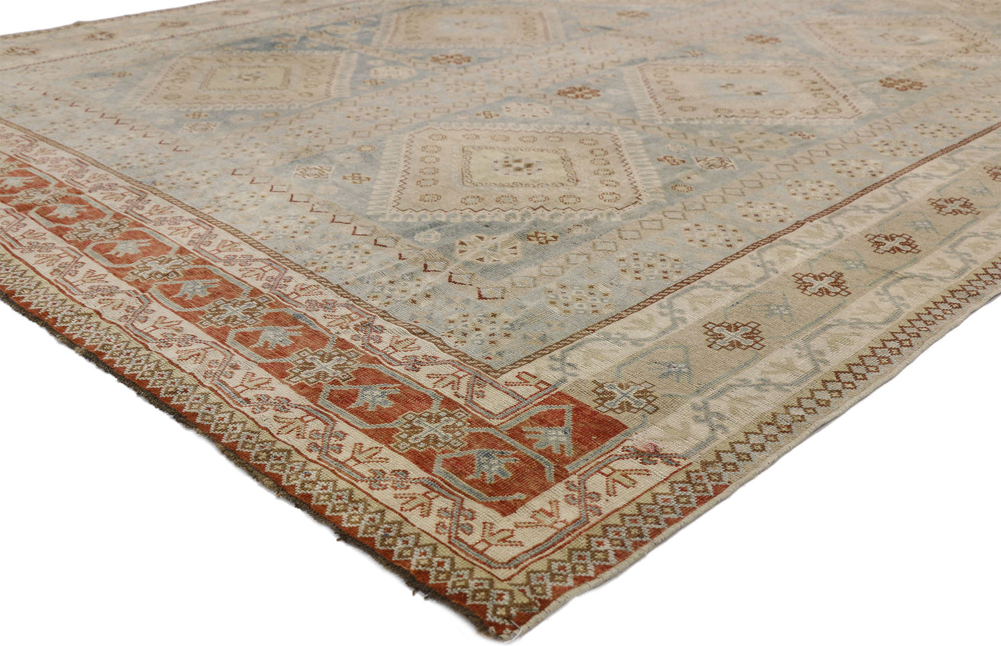 7 x 11 Antique Persian Shiraz Rug 52453