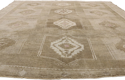 10 x 11 Vintage Turkish Kars Rug 52456