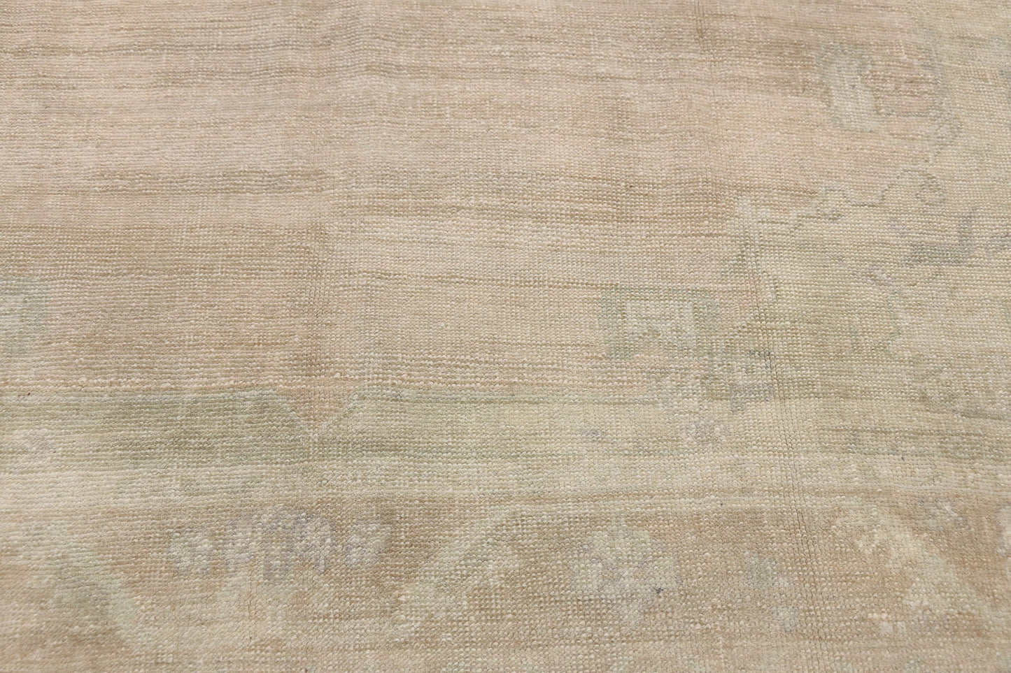 6 x 8 Vintage Turkish Oushak Rug 52458