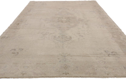 5 x 9 Vintage Turkish Oushak Rug 52460