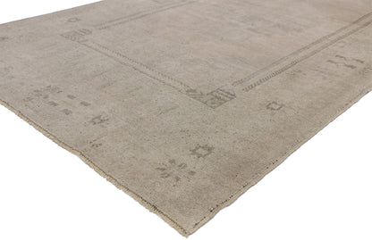4 x 8 Vintage Turkish Oushak Rug 52461