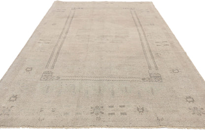 4 x 8 Vintage Turkish Oushak Rug 52461