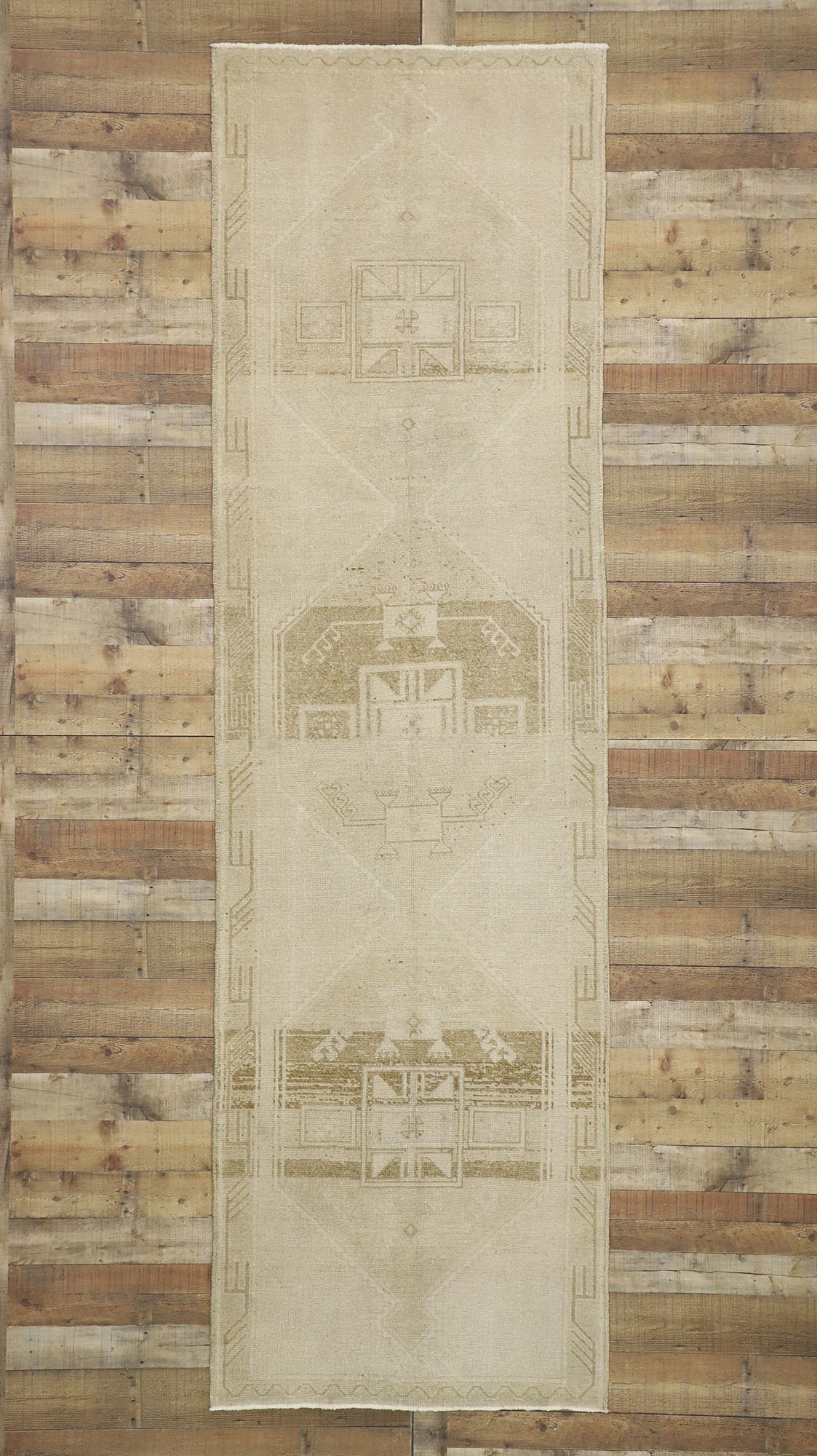 4 x 12 Vintage Oushak Rug 52465