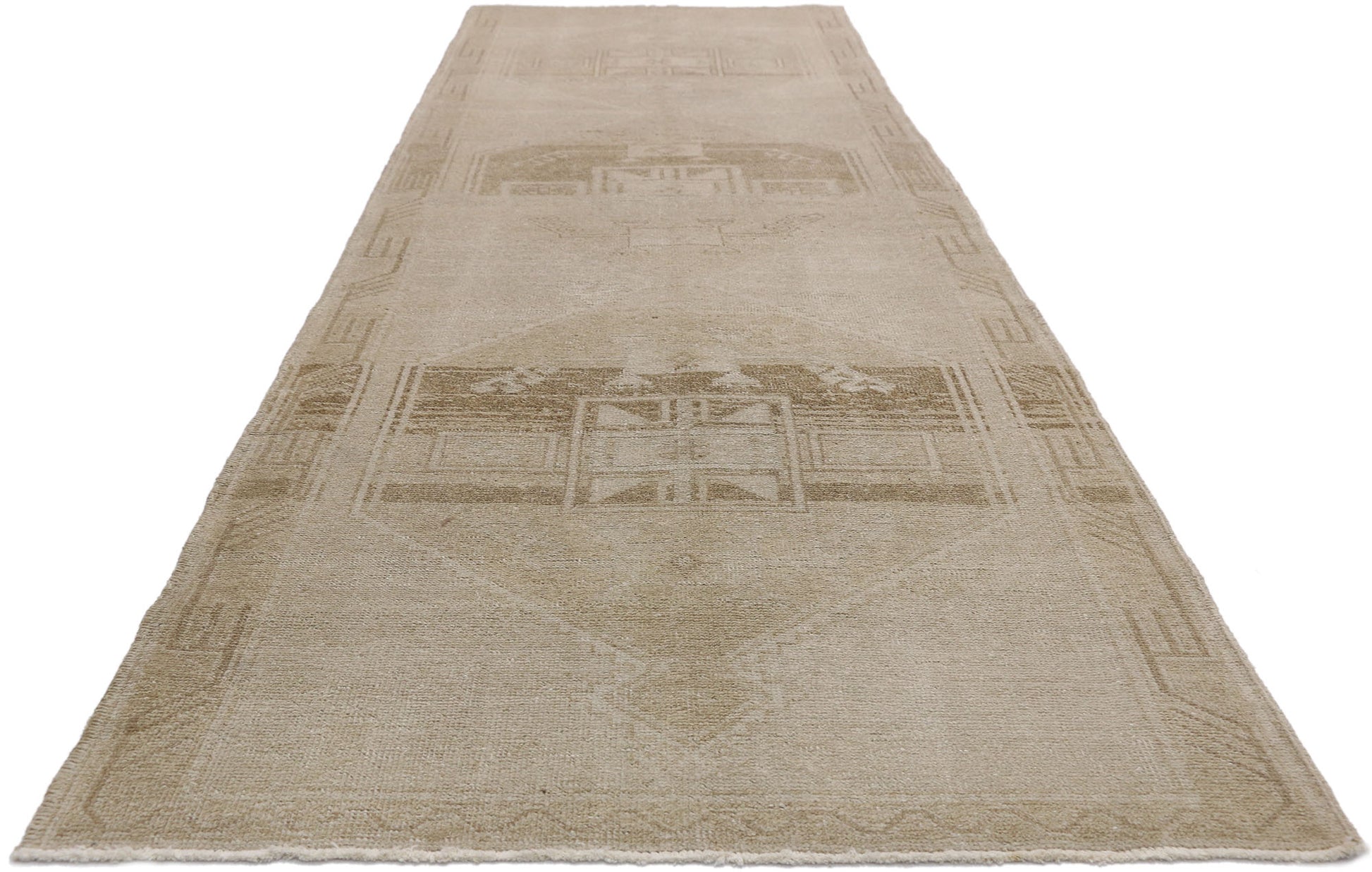 4 x 12 Vintage Oushak Rug 52465