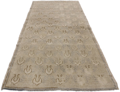 3 x 7 Vintage Oushak Rug 52468