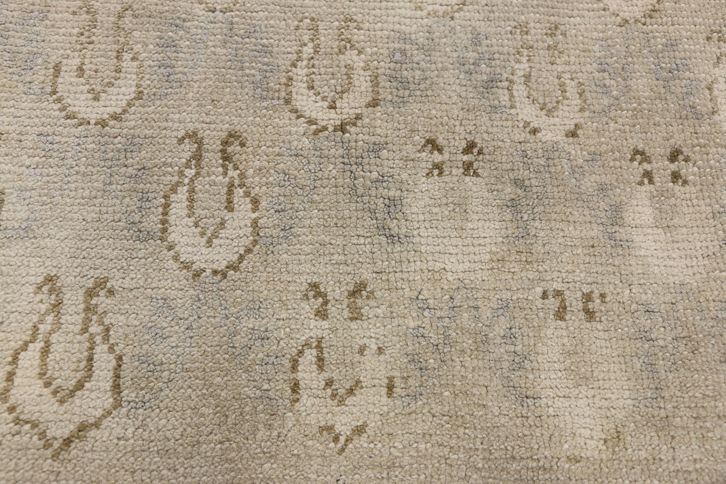 3 x 7 Vintage Oushak Rug 52468
