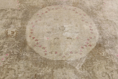 7 x 10 Vintage Turkish Oushak Rug 52471