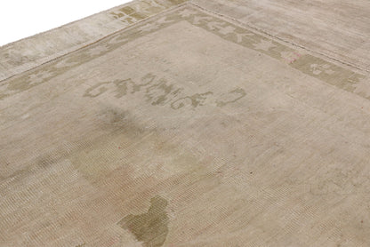 8 x 11 Vintage Turkish Oushak Rug 52472