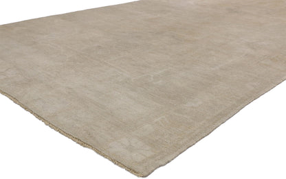 5 x 13 Vintage Turkish Oushak Rug 52474
