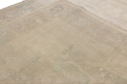 5 x 11 Vintage Turkish Oushak Rug 52480