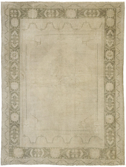 4 x 6 Vintage Oushak Rug 52481