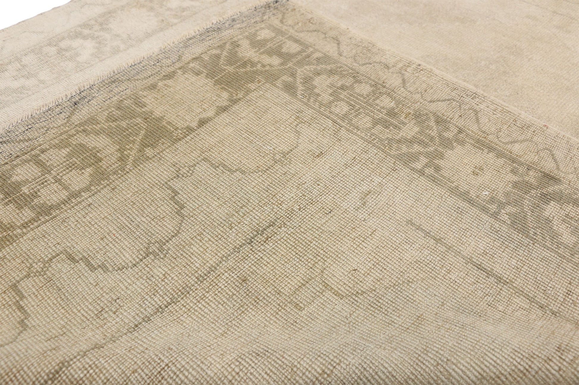 4 x 6 Vintage Oushak Rug 52481