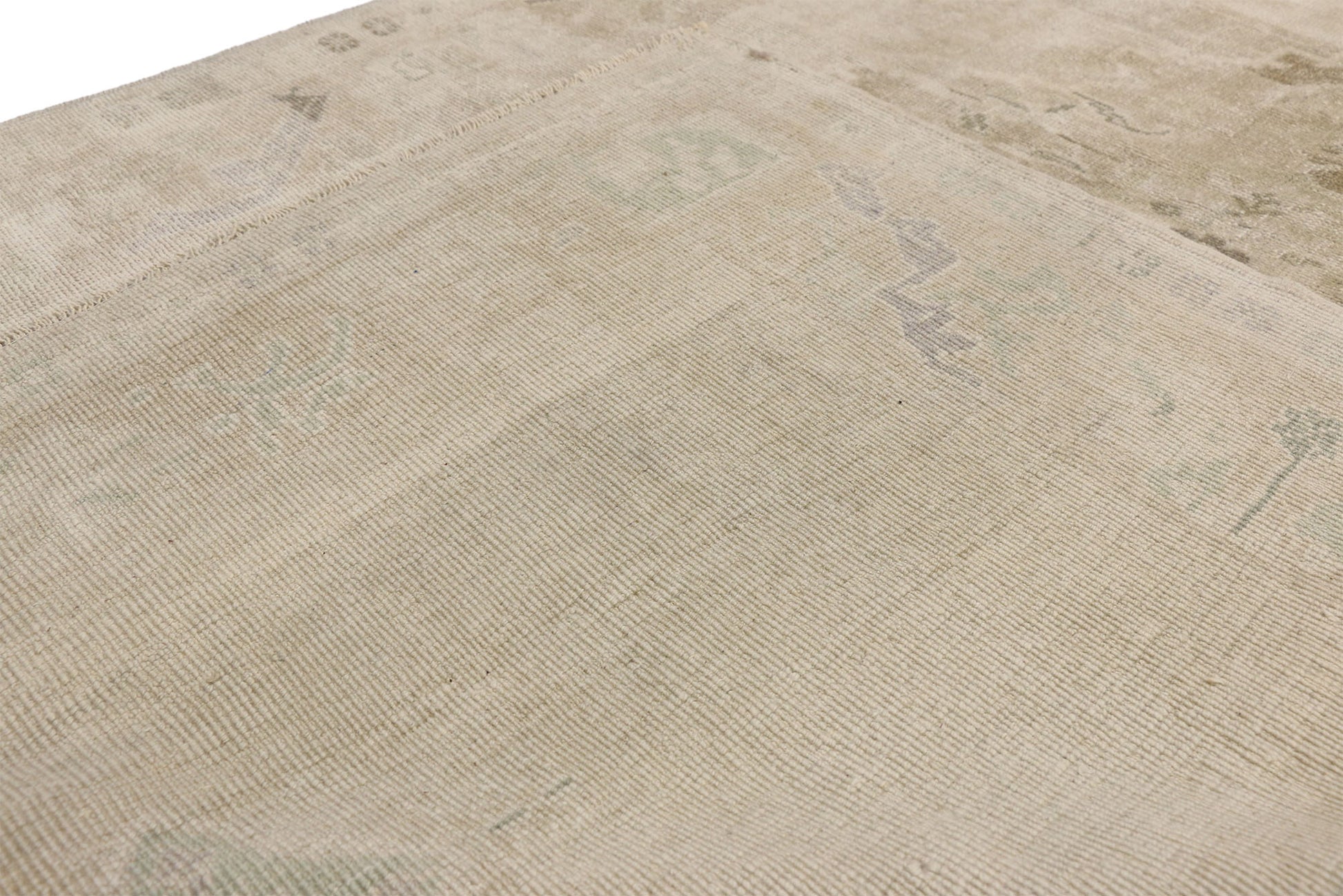 5 x 12 Vintage Oushak Rug 52487