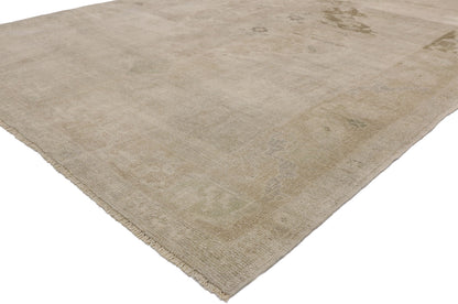 5 x 12 Vintage Oushak Rug 52487