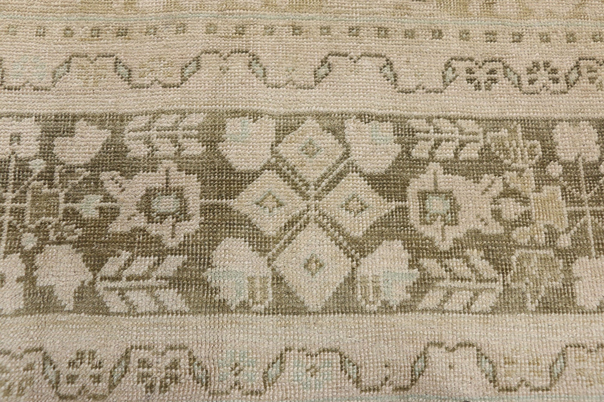 7 x 12 Vintage Turkish Oushak Rug 52488