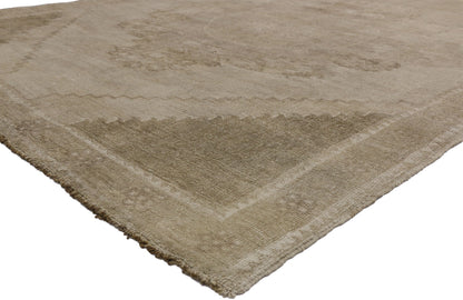 8 x 12 Vintage Turkish Oushak Rug 52489