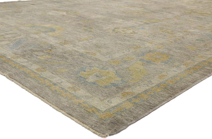 10 x 13 Contemporary Turkish Oushak Rug 52491