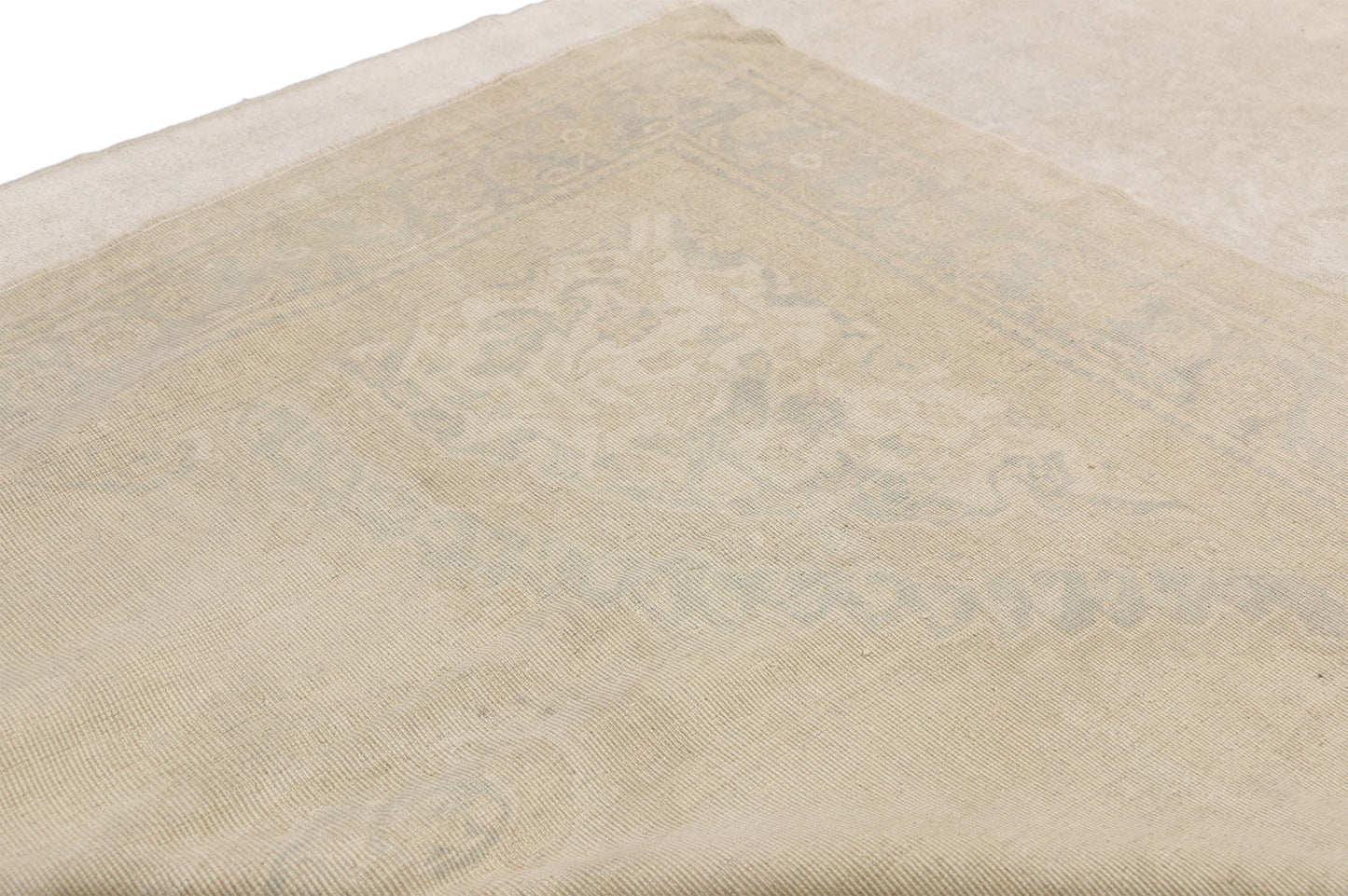7 x 11 Vintage Turkish Oushak Rug 52494