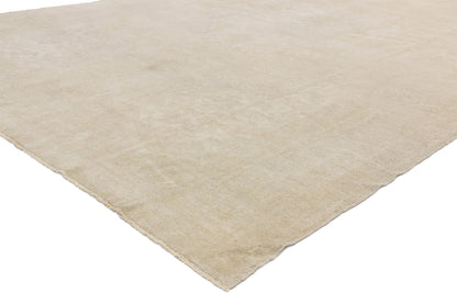 7 x 11 Vintage Turkish Oushak Rug 52494