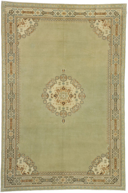7 x 10 Antique Persian Malayer Rug 52495