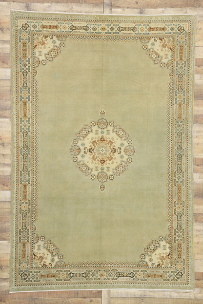 7 x 10 Antique Persian Malayer Rug 52495