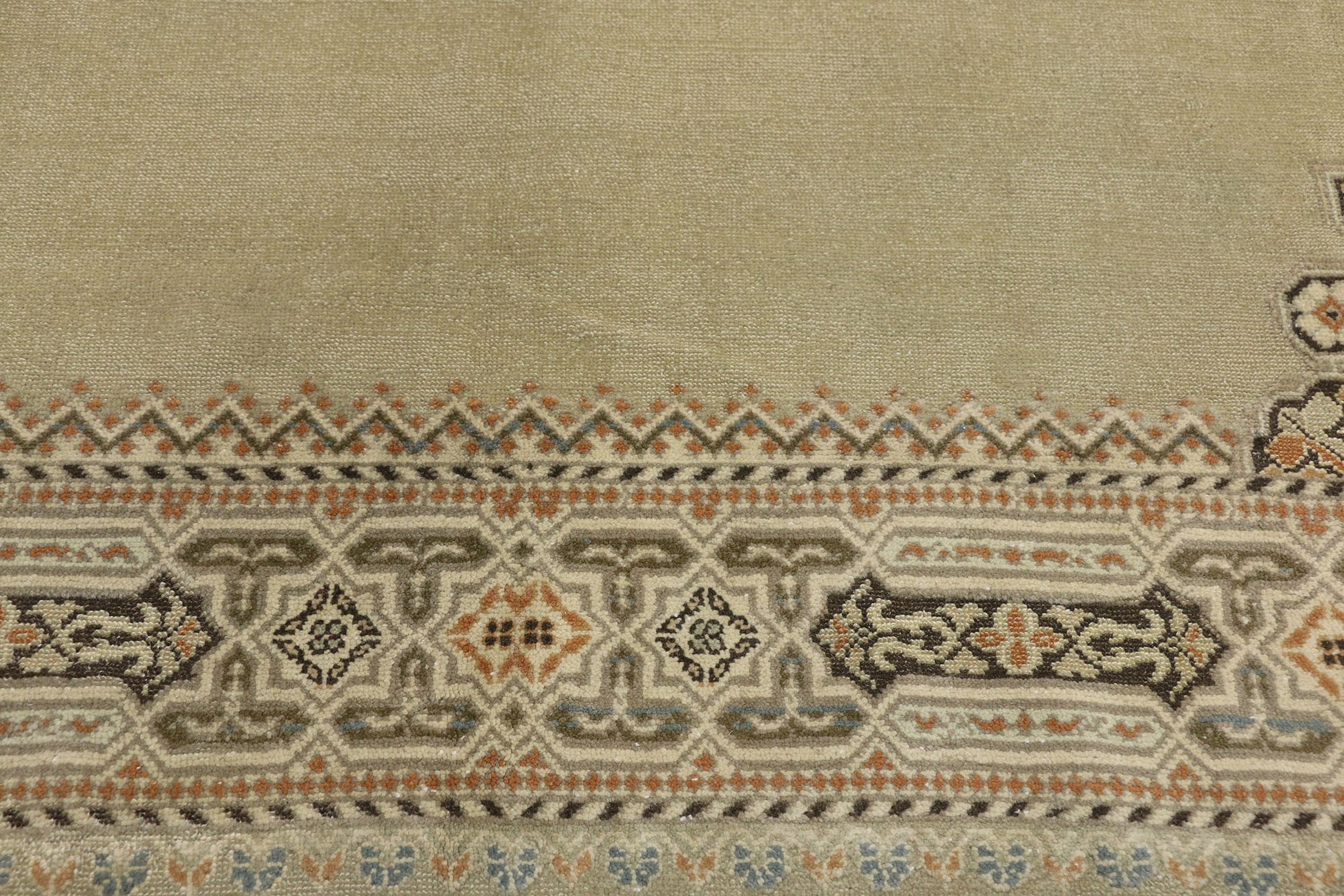 7 x 10 Antique Persian Malayer Rug 52495