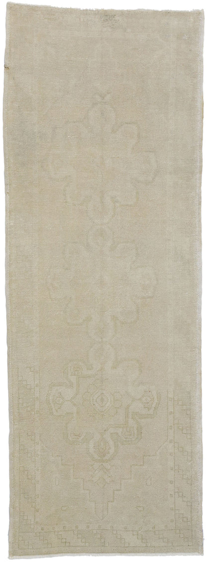 3 x 9 Vintage Oushak Rug 52496