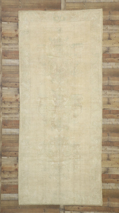 5 x 12 Vintage Oushak Rug 52497
