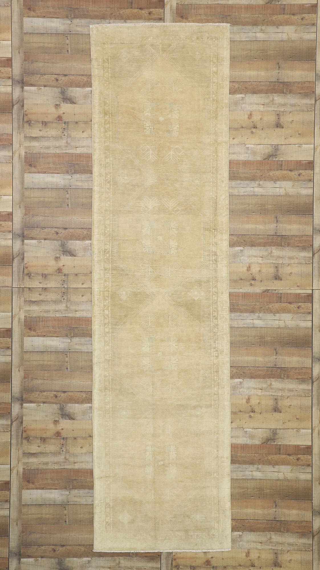 4 x 13 Vintage Oushak Rug 52498