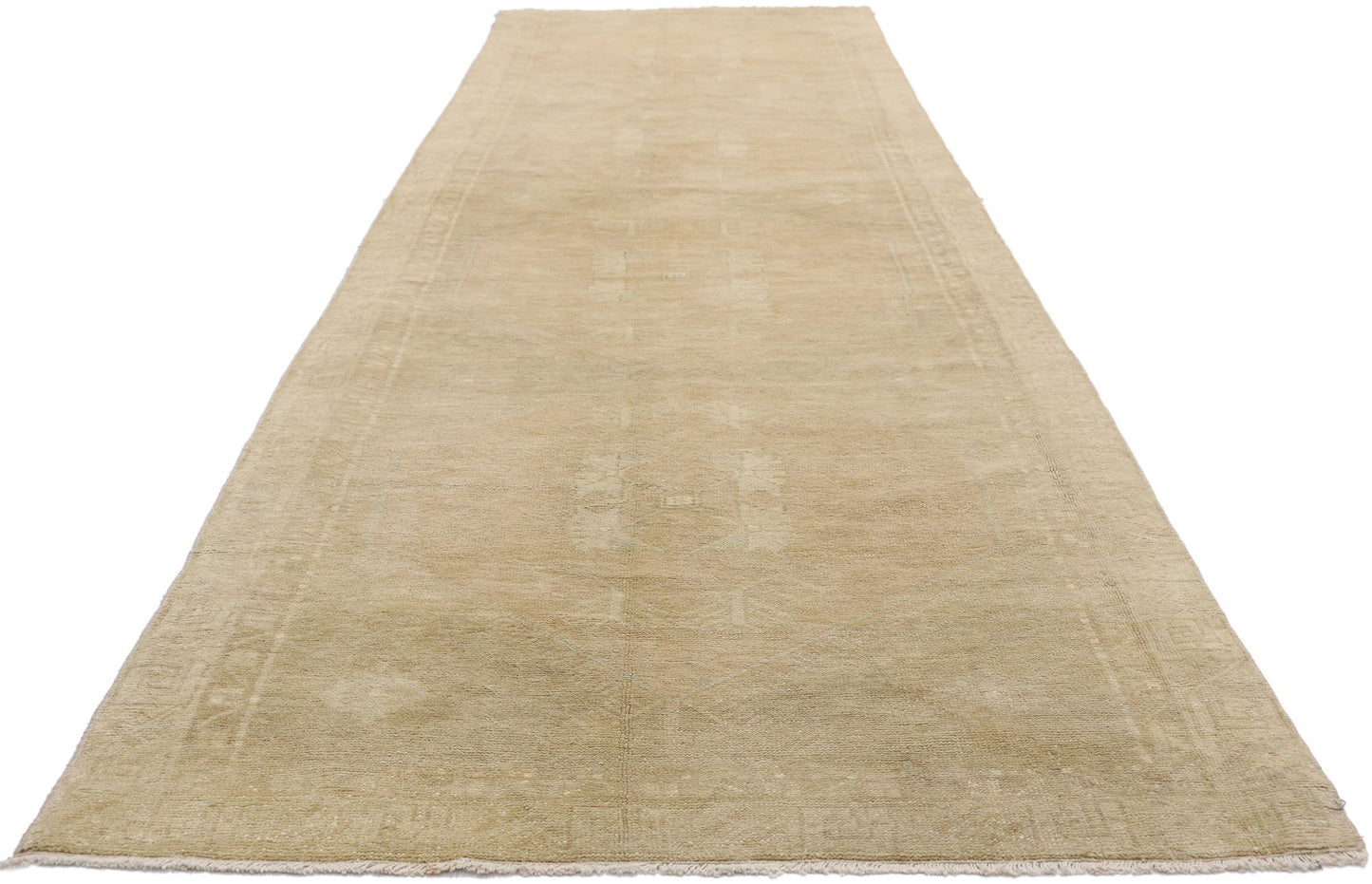 4 x 13 Vintage Oushak Rug 52498