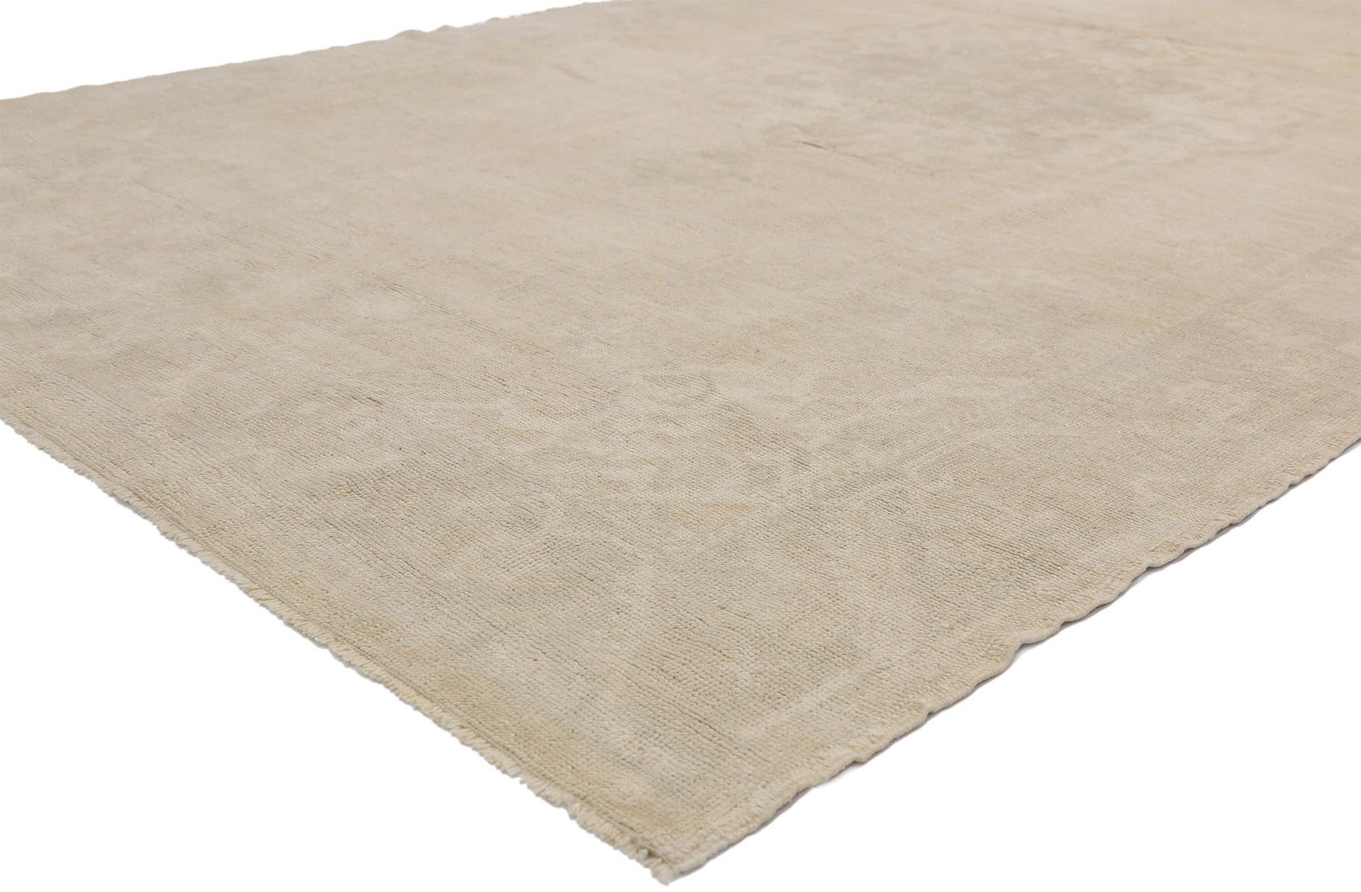 6 x 9 Vintage Turkish Oushak Rug 52499
