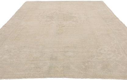 6 x 9 Vintage Turkish Oushak Rug 52499