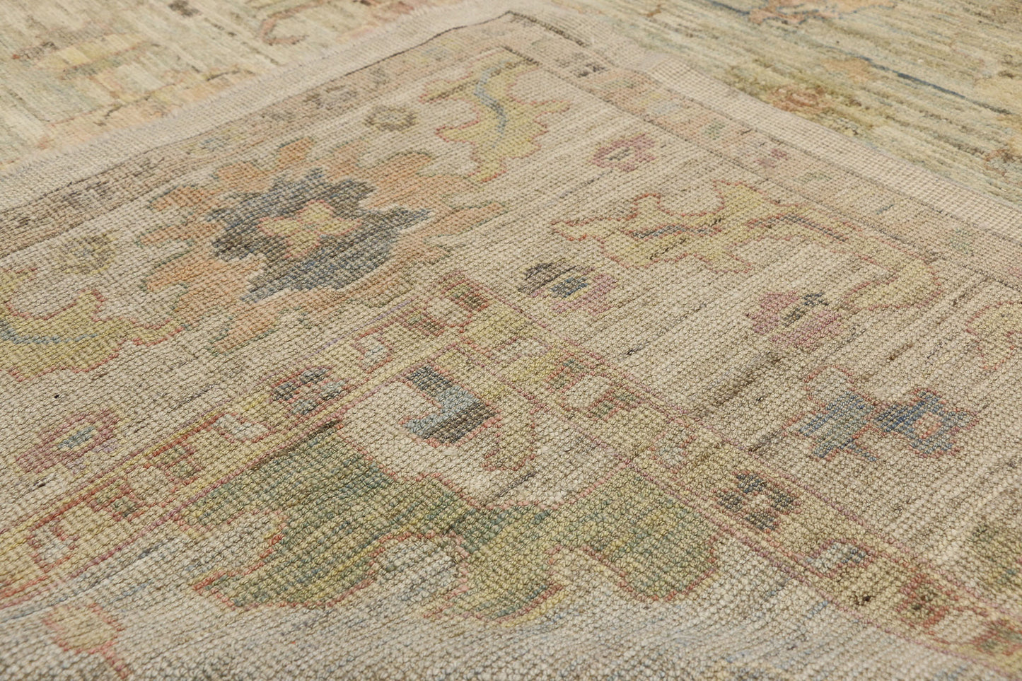 10 x 15 Modern Turkish Oushak Rug 52505