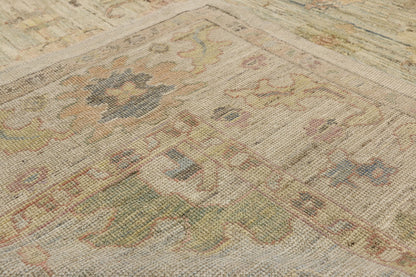 10 x 15 Modern Turkish Oushak Rug 52505
